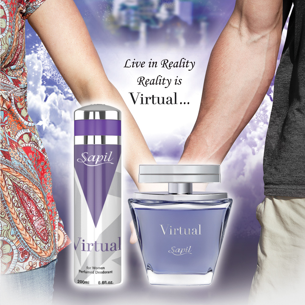 عطر ادکلن ویچوال ساپیل - Virtual Sapil - بررسی، قیمت و خرید