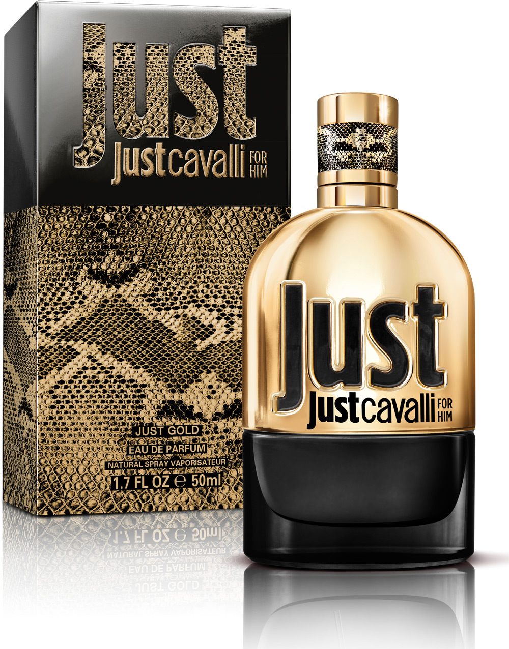 عطر ادکلن جاست کاوالی گلد فور هیم روبرتو کاوالی - Just Cavalli Gold for Him Roberto Cavalli - بررسی، قیمت و خرید