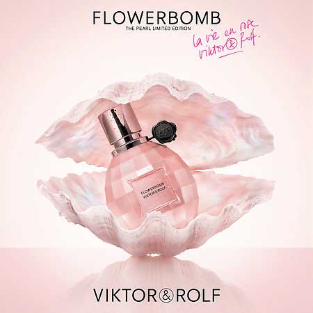 عطر ادکلن فلاور بامب لا وی ان رز ویکتور اند رالف - Flowerbomb La Vie en Rose 2017 Viktor&Rolf - بررسی، قیمت و خرید