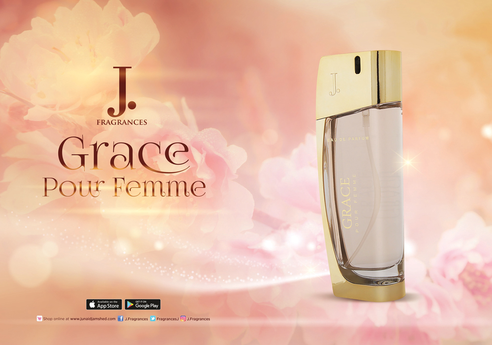 عطر ادکلن گریس پور فم جنید جمشید - Grace Pour Femme Junaid Jamshed - بررسی، قیمت و خرید