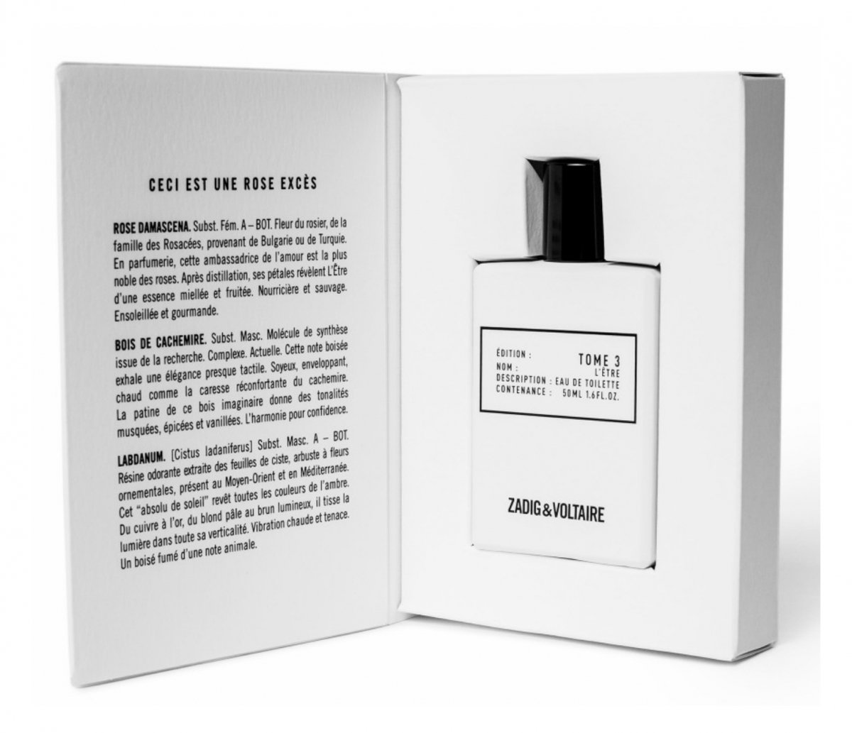 عطر ادکلن توم سه ل‌اتق زدیگ و ولتر - Tome 3 L'Être Zadig & Voltaire - بررسی، قیمت و خرید