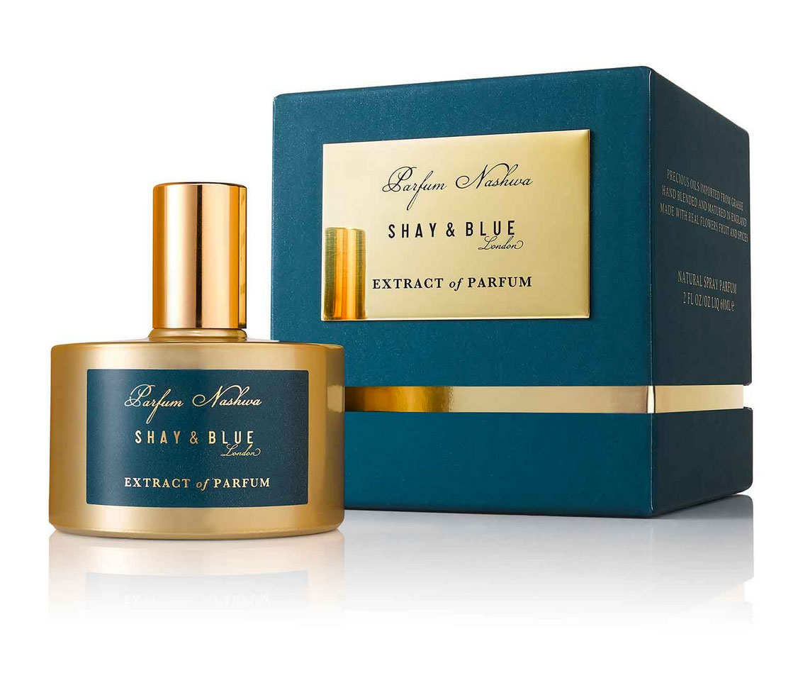 عطر ادکلن نشوا اکسترکت آف پارفوم شِی اَند بلو لاندن - Nashwa Extract of Parfum Shay & Blue London - بررسی، قیمت و خرید