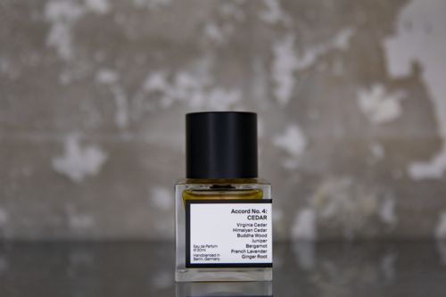 عطر ادکلن اکورد نامبر فور: سدر رایر سنتس - Accord No. 04: Cedar RAER Scents - بررسی، قیمت و خرید