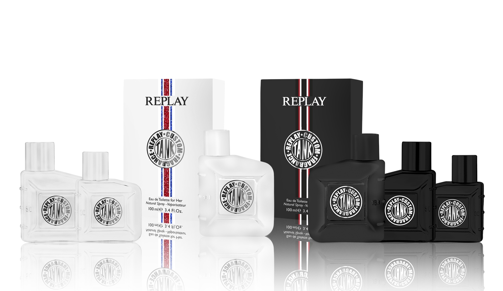 عطر ادکلن تنک کاستوم فور هر ریپلی - #Tank Custom For Her Replay - بررسی، قیمت و خرید