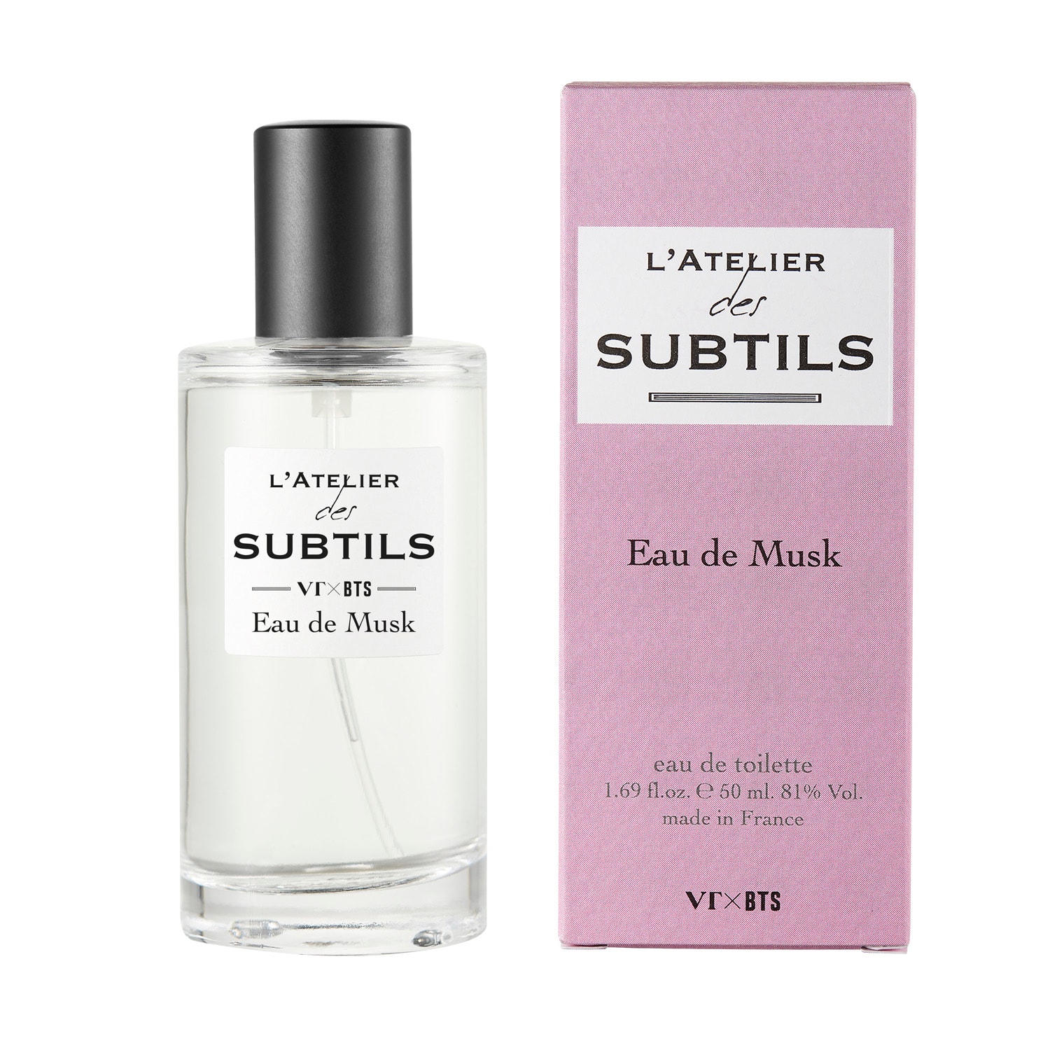 عطر ادکلن لاتلیه د سابتیل او دو ماسک وی‌تیکس‌بی‌تی‌اس - L'Atelier des Subtils Eau de Musk VTxBTS - بررسی، قیمت و خرید