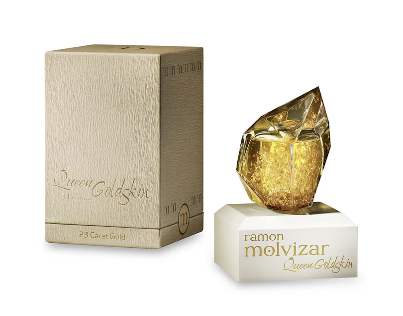 عطر ادکلن کوئین گلدسکین رامون مولویزَر - Queen Goldskin Ramon Molvizar - بررسی، قیمت و خرید