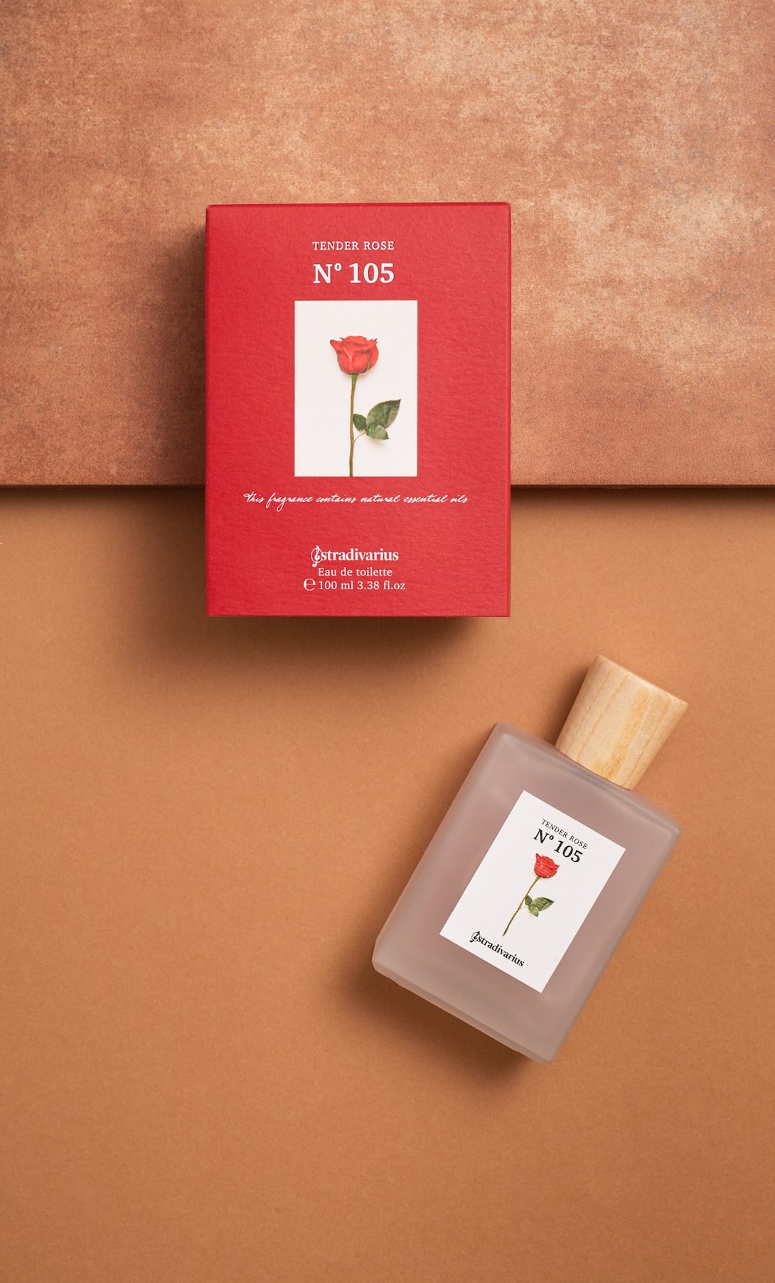 عطر ادکلن نو صد و پنج تندر رز استرادیواریوس - No 105 Tender Rose Stradivarius - بررسی، قیمت و خرید