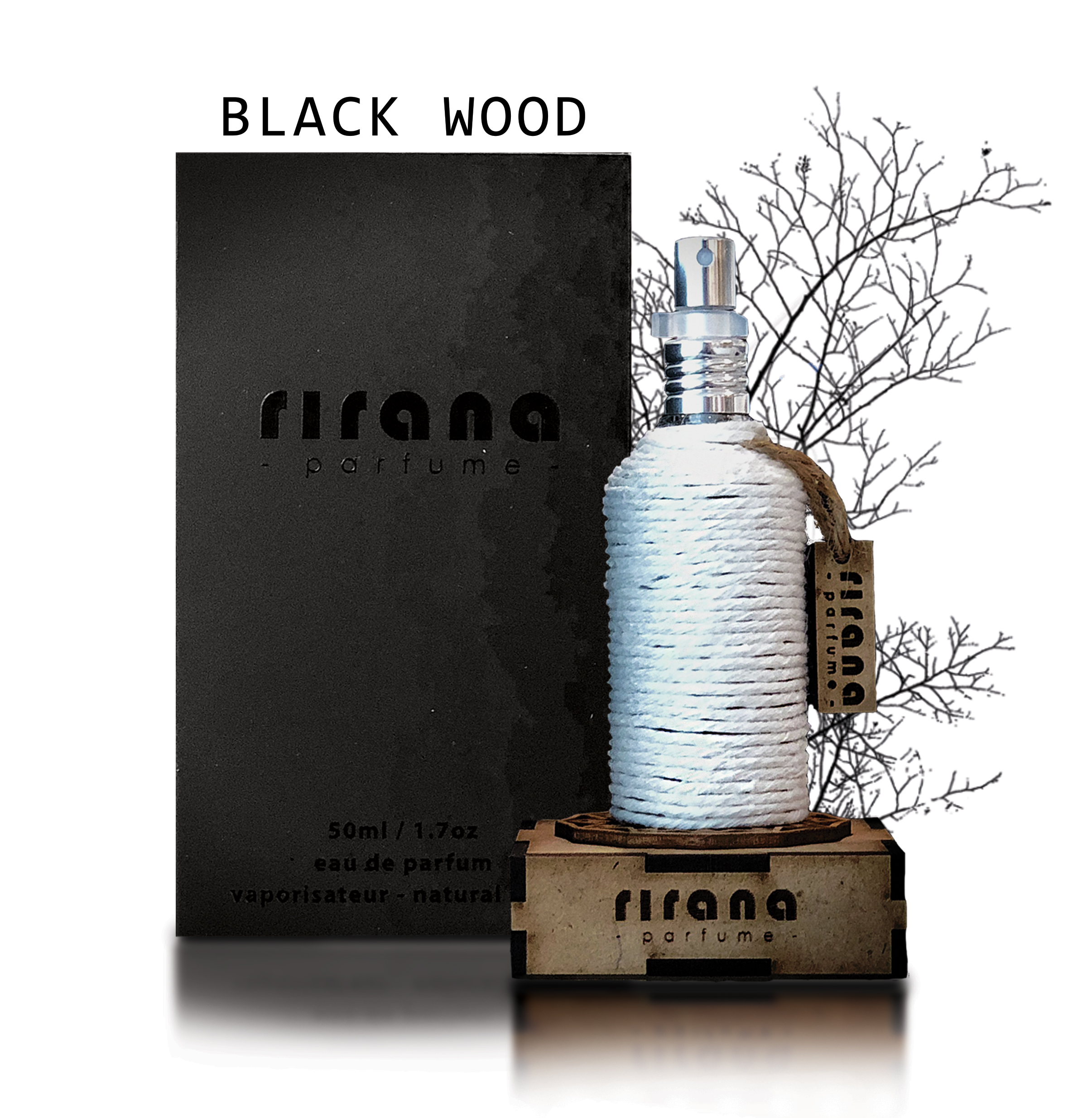 عطر ادکلن بِلَک وود ریحانا پرفیوم - Black Wood Rirana Parfume - بررسی، قیمت و خرید
