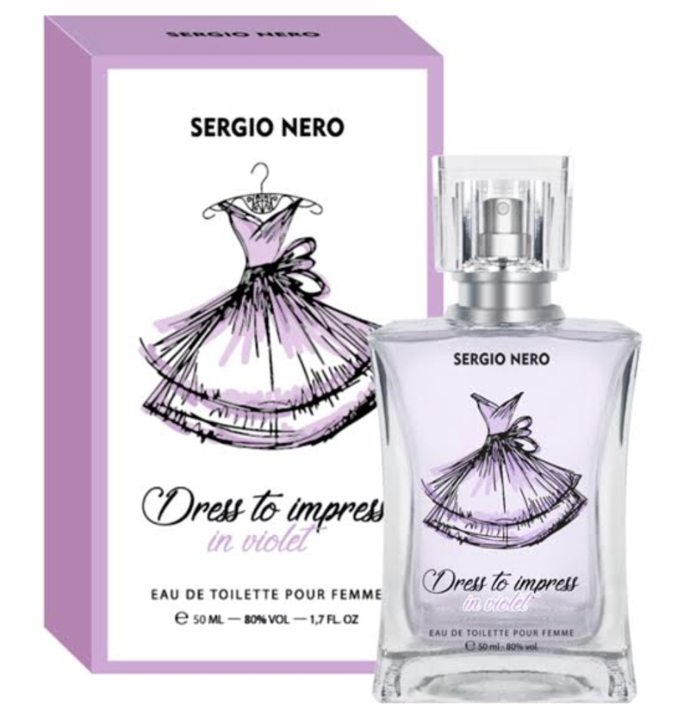 عطر ادکلن درس تو امپرس این ویولت سرجیو نرو - Dress To Impress In Violet Sergio Nero - بررسی، قیمت و خرید
