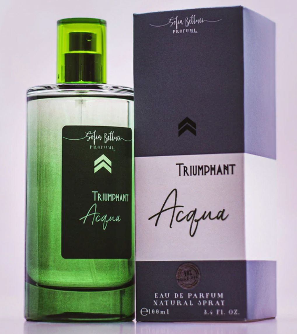 عطر ادکلن تریامفانت آکوا سوفیا بلوچی پروفومی - Triumphant Acqua Sofia Belluci Profumi - بررسی، قیمت و خرید