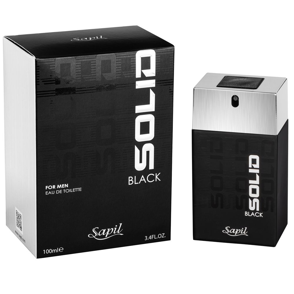 عطر ادکلن سالید بلک فور من سپیِل - Solid Black For Men Sapil - بررسی، قیمت و خرید