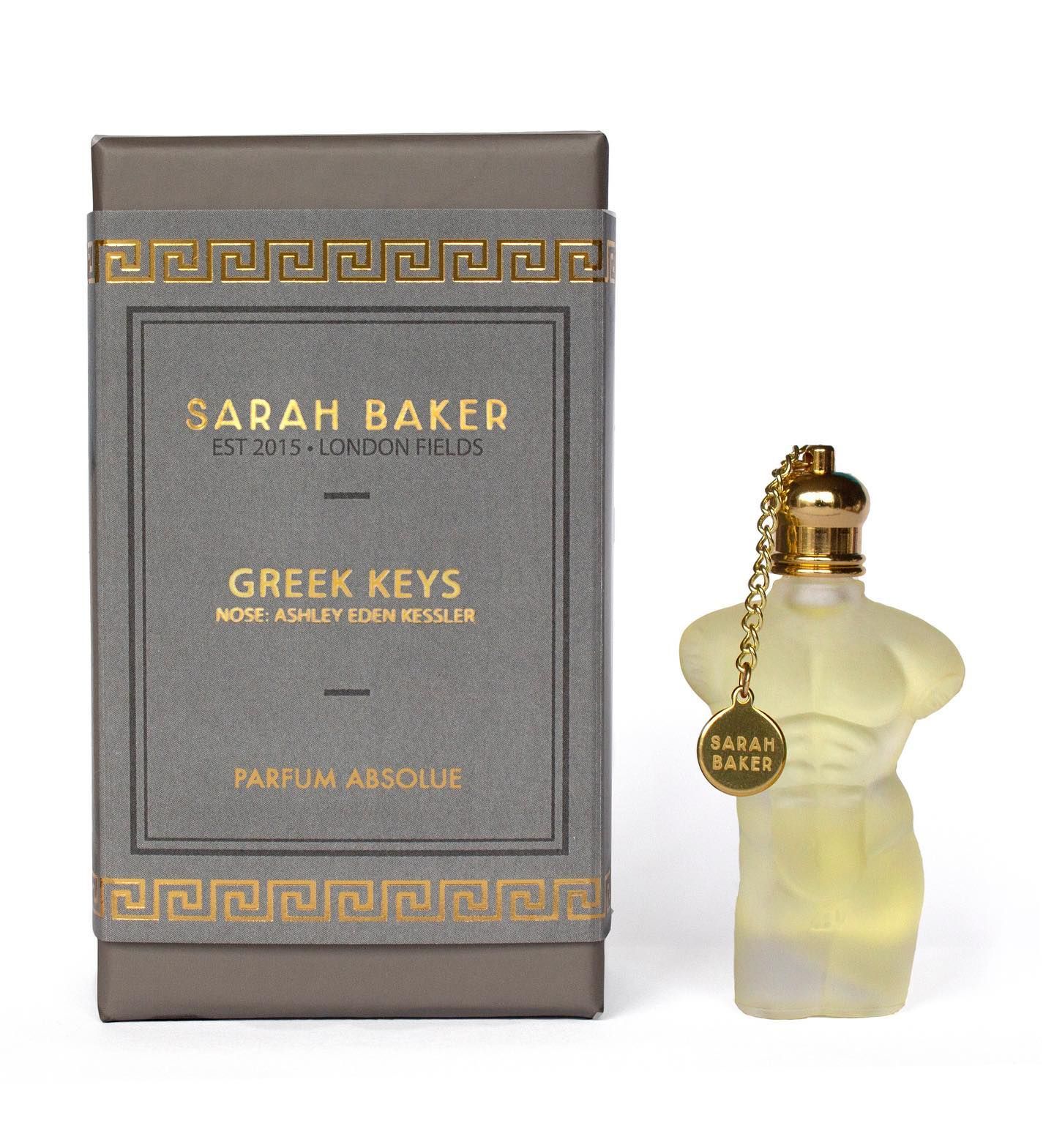 عطر ادکلن گریک کیز ابسولو مینیاتور سارا بیکر پرفیومز - Greek Keys Absolue Miniature Sarah Baker Perfumes - بررسی، قیمت و خرید