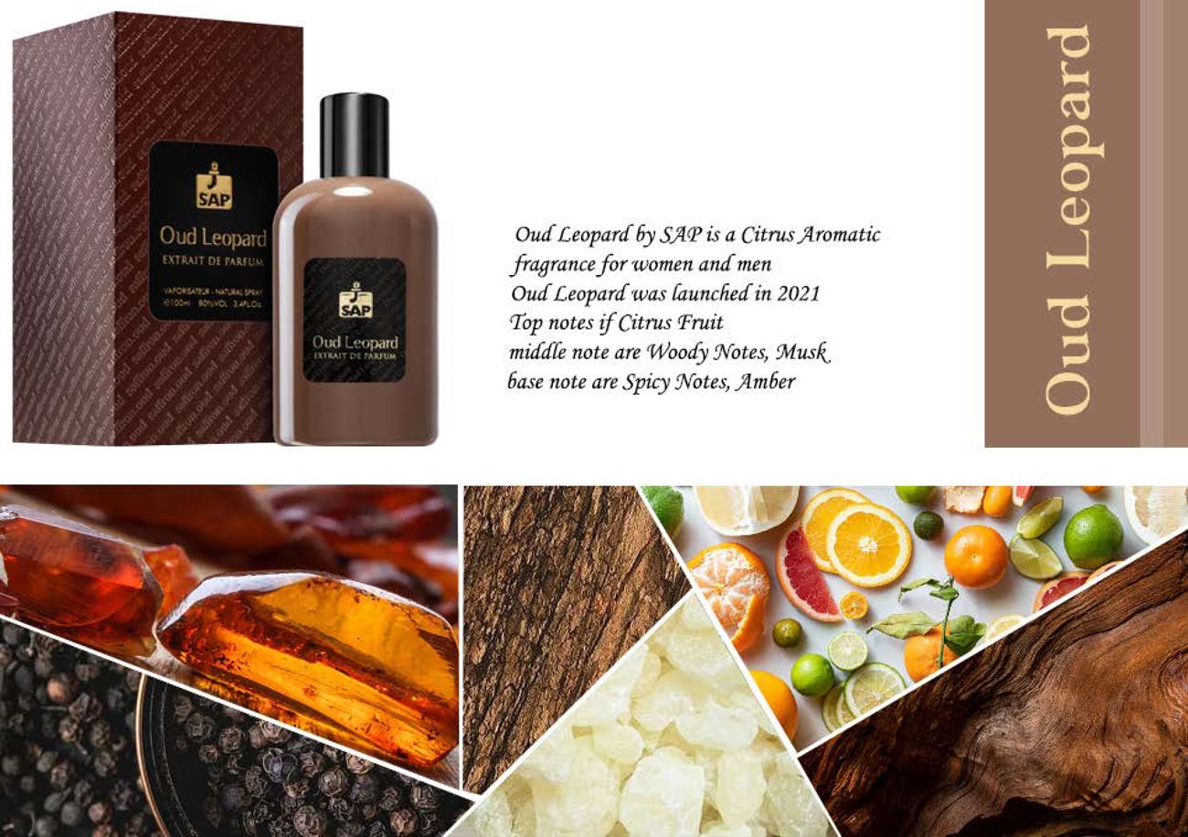 عطر ادکلن عود لئوپارد سَپ پِرفیوم - Oud Leopard SAP Perfume - بررسی، قیمت و خرید