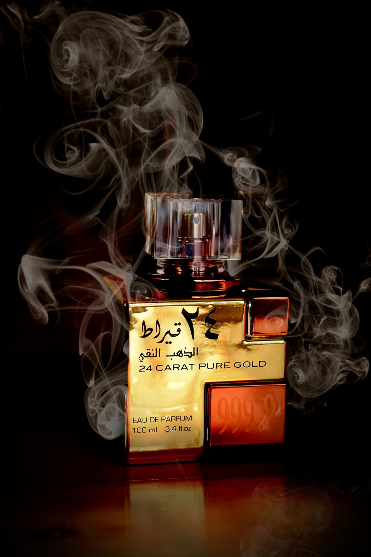 عطر ادکلن 24 عیار طلای خالص لتافا پرفیومز - 24 Carat Pure Gold Lattafa Perfumes - بررسی، قیمت و خرید