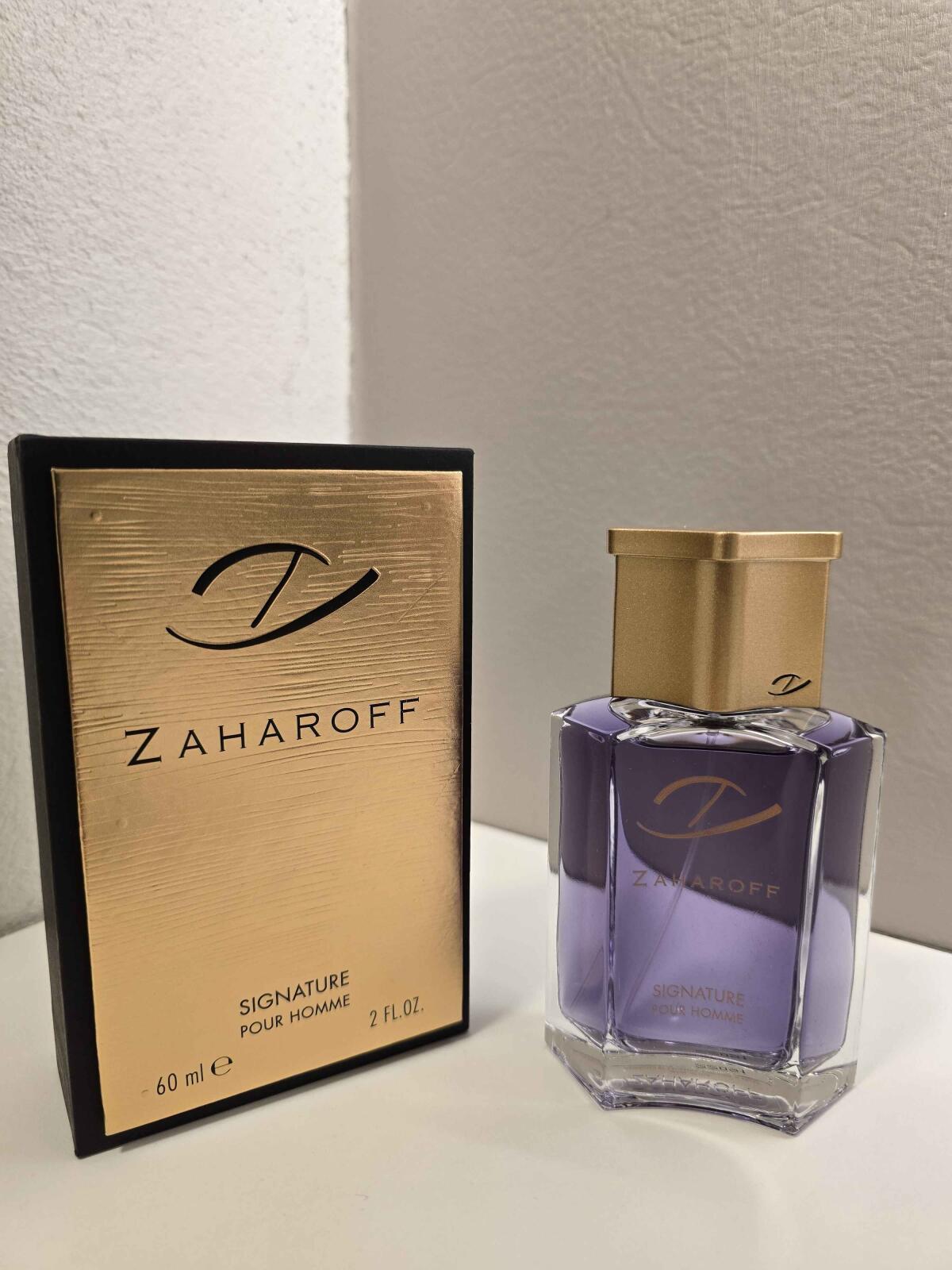 عطر ادکلن سیگنیچر پور هوم زاهاروف - Signature Pour Homme Zaharoff - بررسی، قیمت و خرید