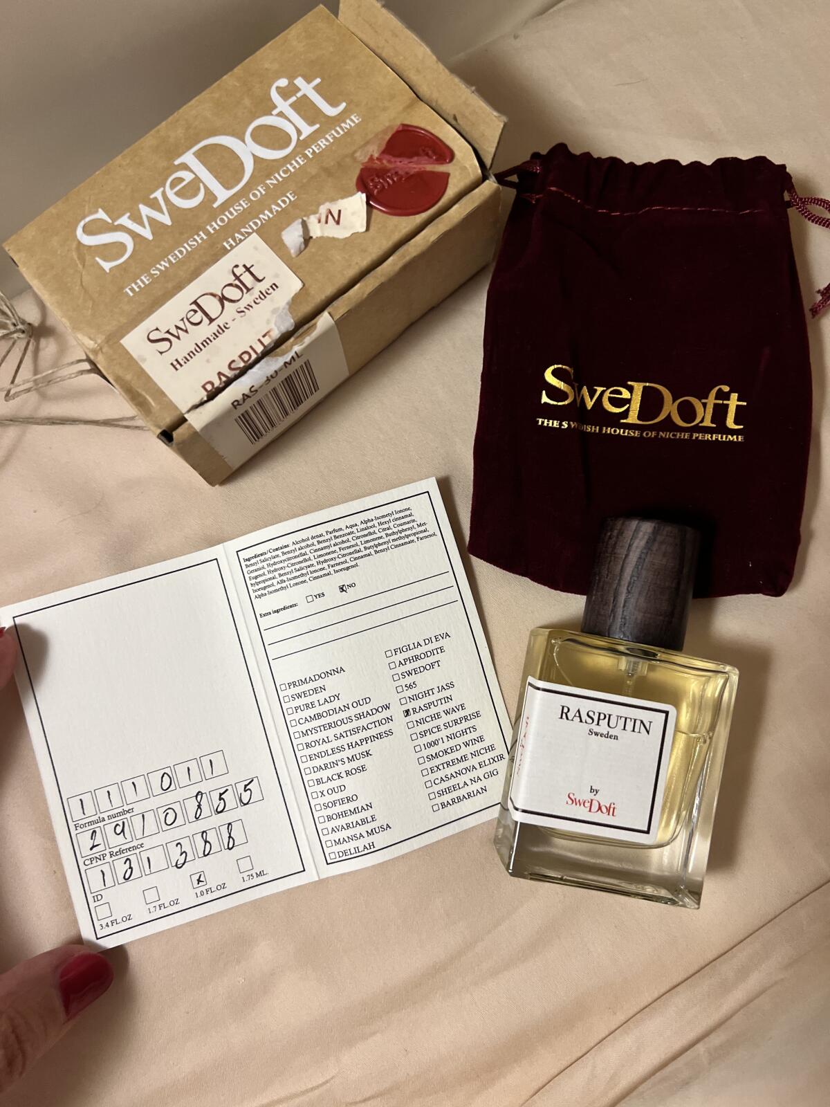 عطر ادکلن راسپوتین سوئدافت - Rasputin SweDoft - بررسی، قیمت و خرید