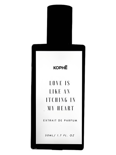 عطر ادکلن لاو ایز لایک ان ایچینگ این مای هارت کافه - Love is Like an Itching In My Heart Kophē - بررسی، قیمت و خرید