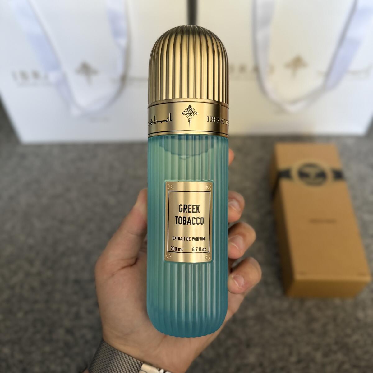 عطر ادکلن گریک توباکو ابراهیم القریشی - Greek Tobacco Ibraheem AlQurashi - بررسی، قیمت و خرید