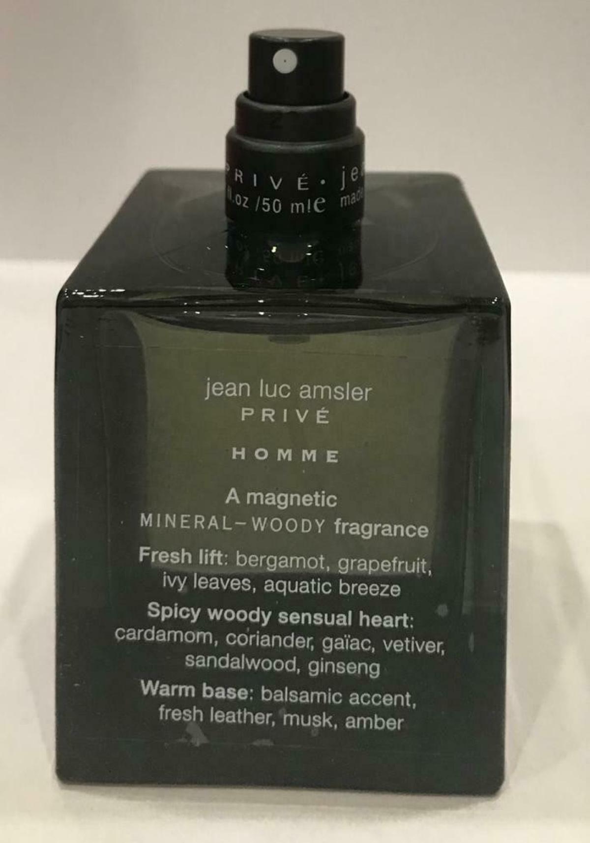 عطر ادکلن ژان لوک آمسلر پیوه هوم ژان لوک آملر - Jean Luc Amsler Prive Homme Jean Luc Amsler - بررسی، قیمت و خرید