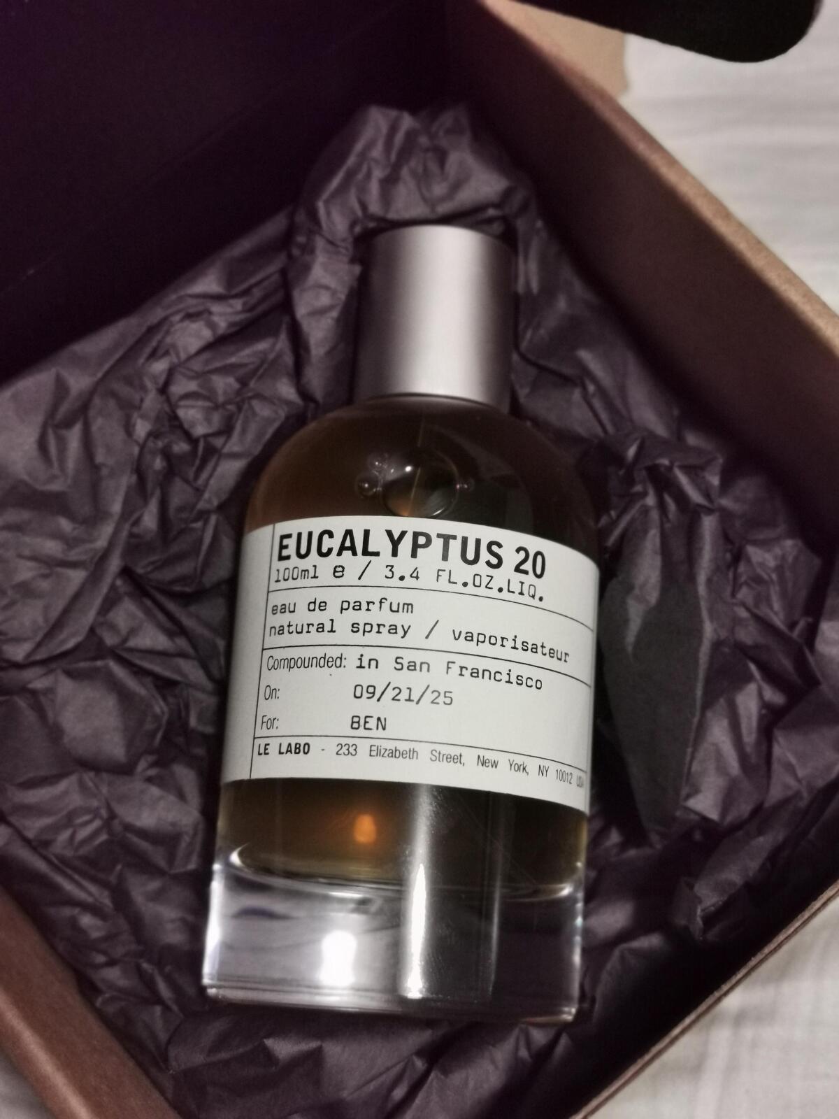 عطر ادکلن یوکالیپتوس بیست له لابو - Eucalyptus 20 Le Labo - بررسی، قیمت و خرید