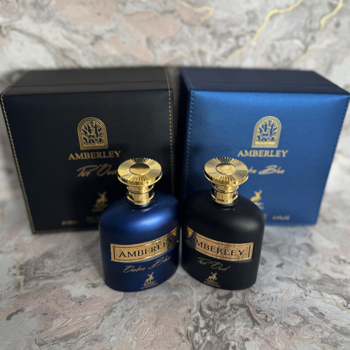 عطر ادکلن امبرلی امبر بلو میسون الحمبرا - Amberley Ombre Blue Maison Alhambra - بررسی، قیمت و خرید