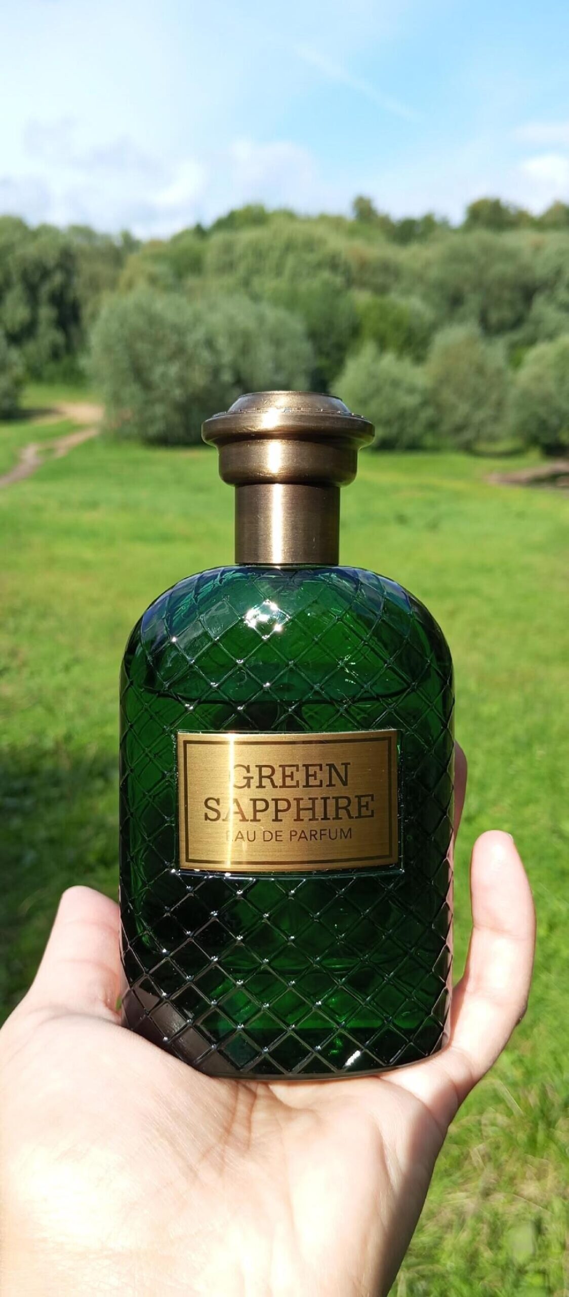 عطر ادکلن گرین سفایر فراگرنس ورد - Green Sapphire Fragrance World - بررسی، قیمت و خرید