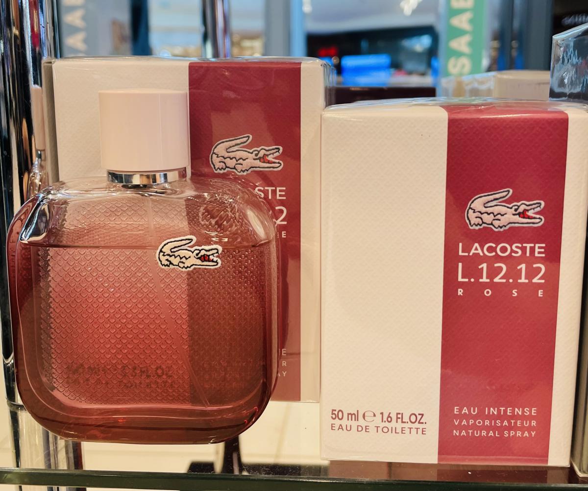 عطر ادکلن ال دوازده دوازده رز او اینتنس لاکست فراگرنسز - L.12.12. Rose Eau Intense Lacoste Fragrances - بررسی، قیمت و خرید