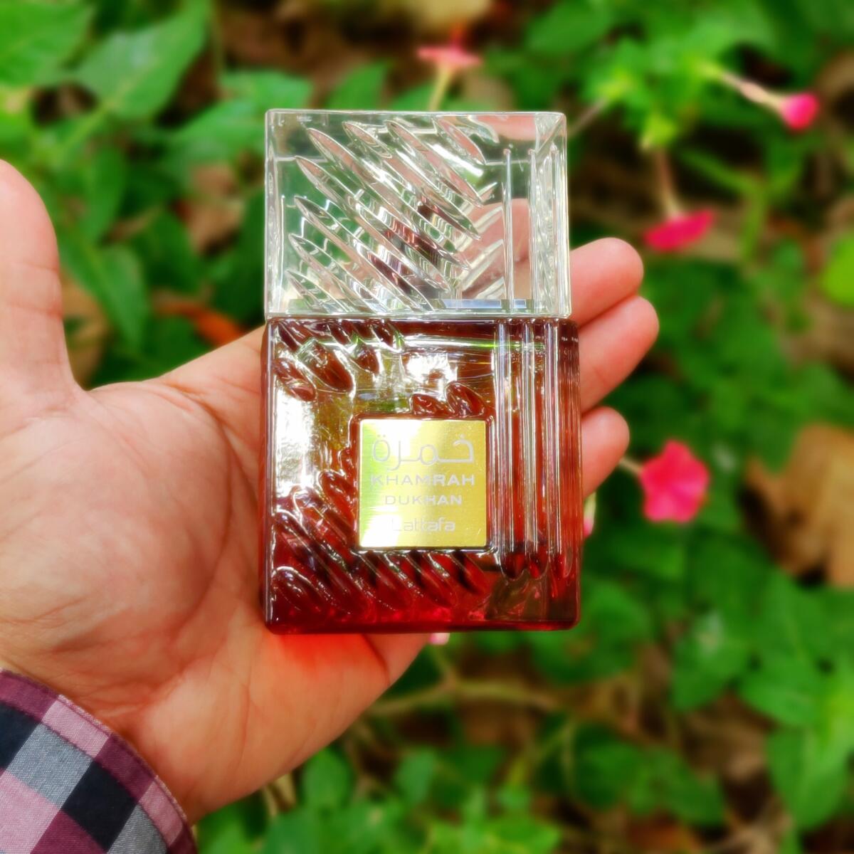 عطر ادکلن خمراه دخان لطافا پرفیومز - Khamrah Dukhan Lattafa Perfumes - بررسی، قیمت و خرید