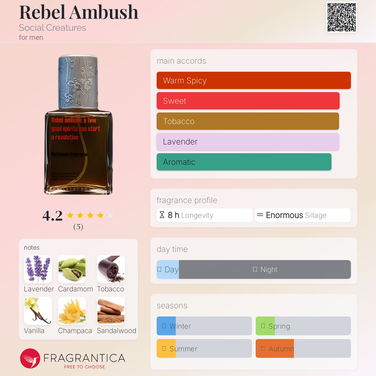 عطر ادکلن ربل امبوش سوشال کریچرز - Rebel Ambush Social Creatures - بررسی، قیمت و خرید