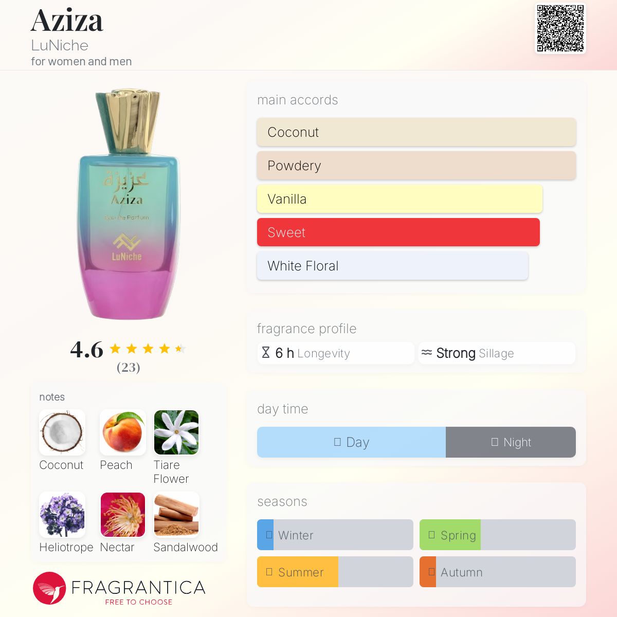 عطر ادکلن عزیزا لونیچ - Aziza LuNiche - بررسی، قیمت و خرید