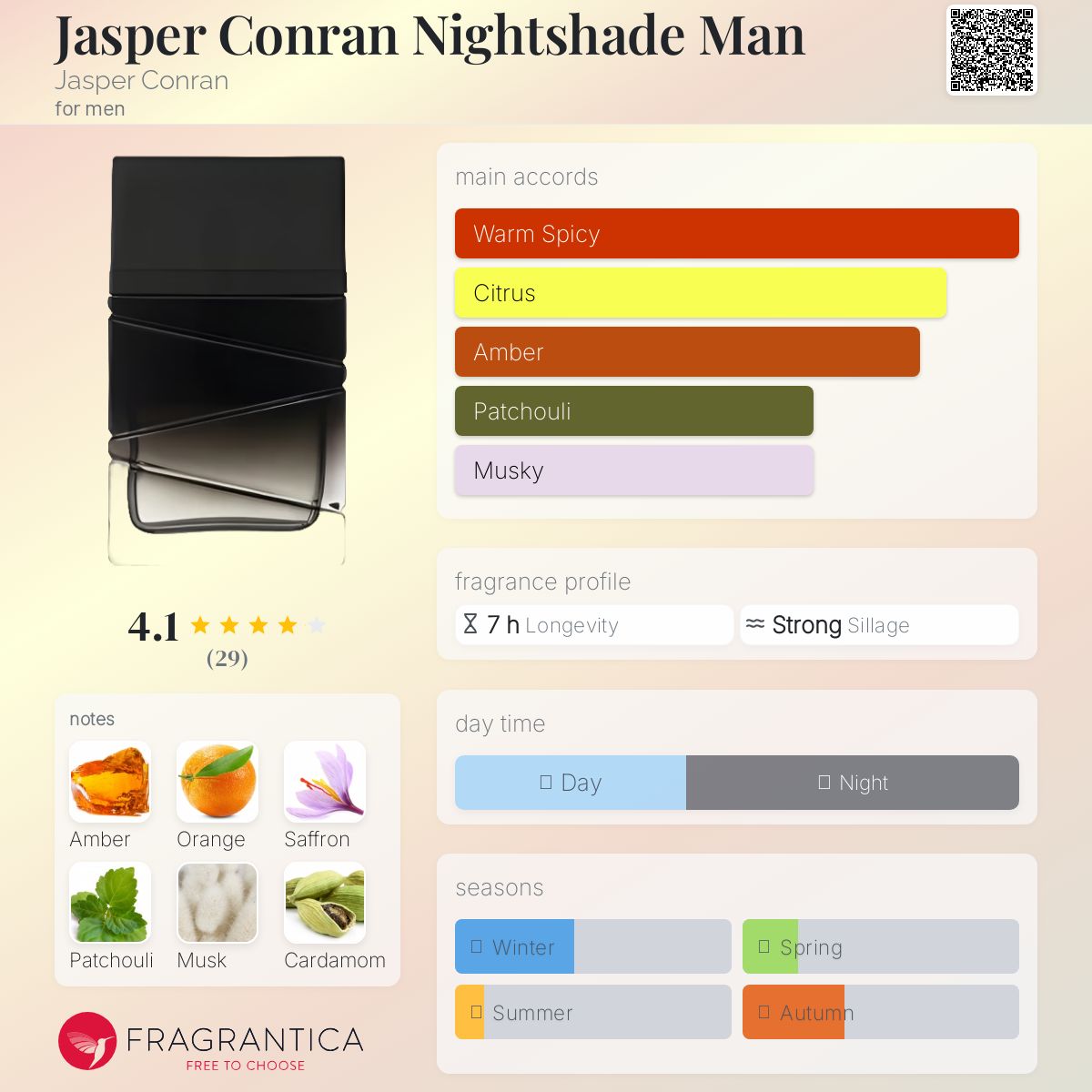 عطر ادکلن جسپر کنران نایتشید من جسپر کنران - Jasper Conran Nightshade Man Jasper Conran - بررسی، قیمت و خرید