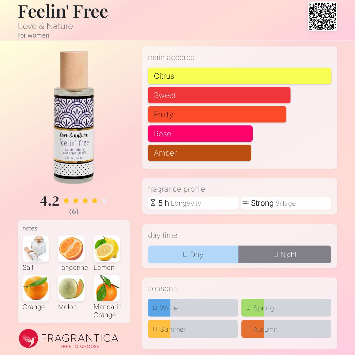 عطر ادکلن فیلم فری لاو اند نیچر - Feelin' Free Love & Nature - بررسی، قیمت و خرید