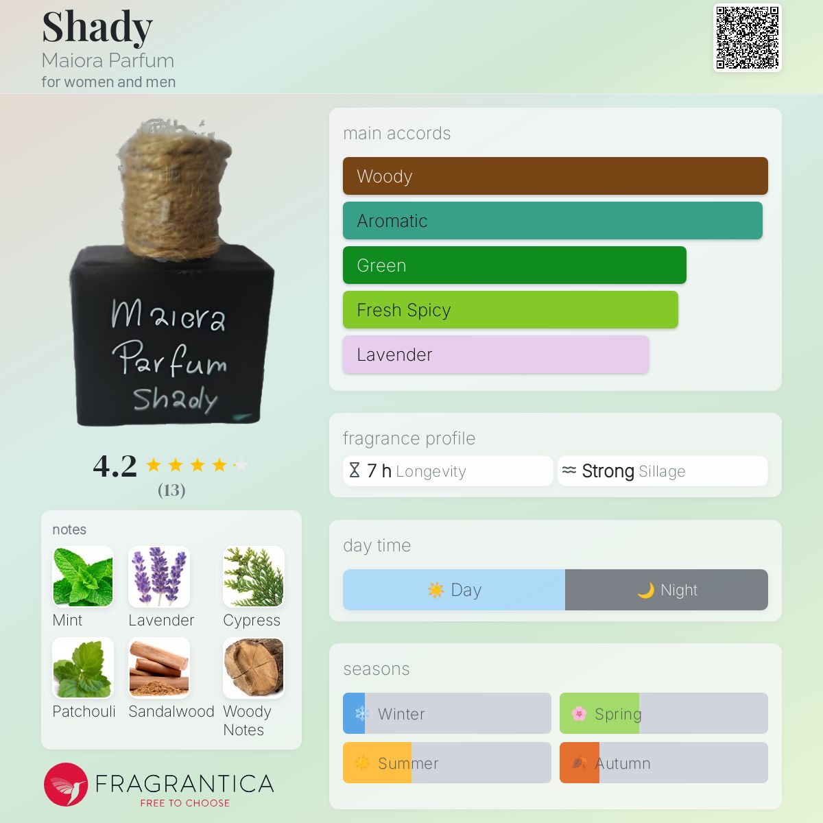 عطر ادکلن شیدی مایورا پارفوم - Shady Maiora Parfum - بررسی، قیمت و خرید