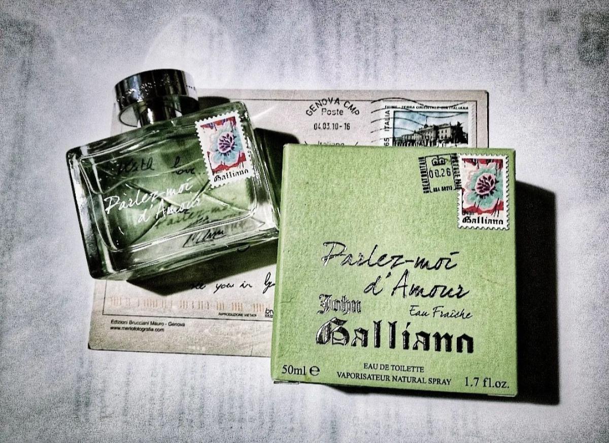 عطر ادکلن پغله موا دَموع او فرش جان گالیانو - Parlez-Moi d’Amour Eau Fraiche John Galliano - بررسی، قیمت و خرید