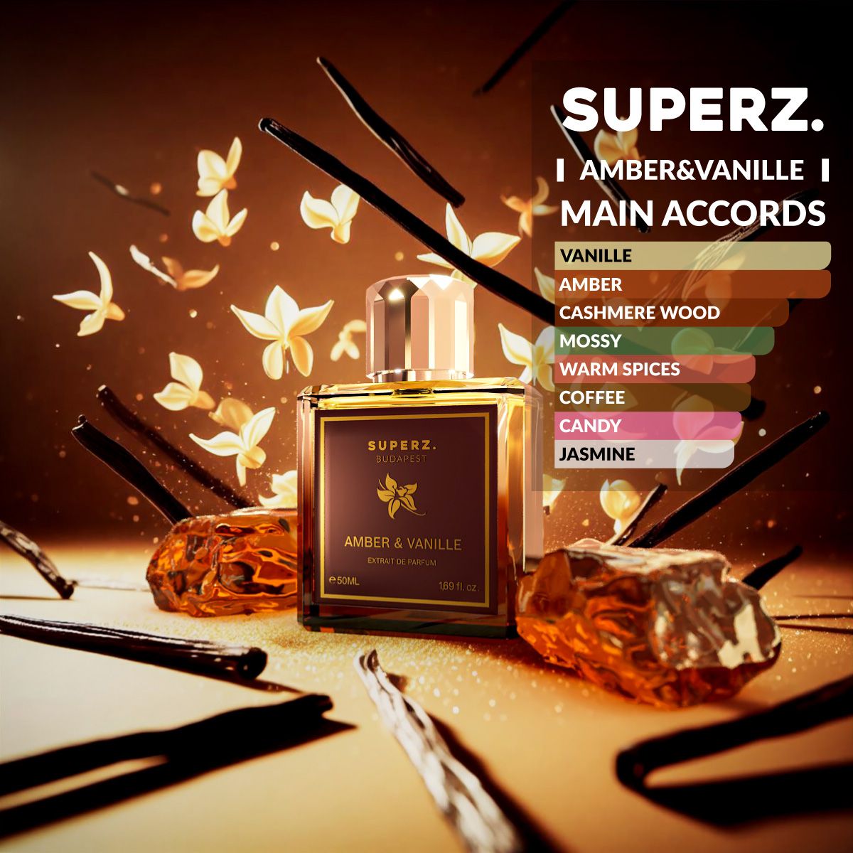 عطر ادکلن امبر و وانیل سوپرز - Amber & Vanille Superz. - بررسی، قیمت و خرید
