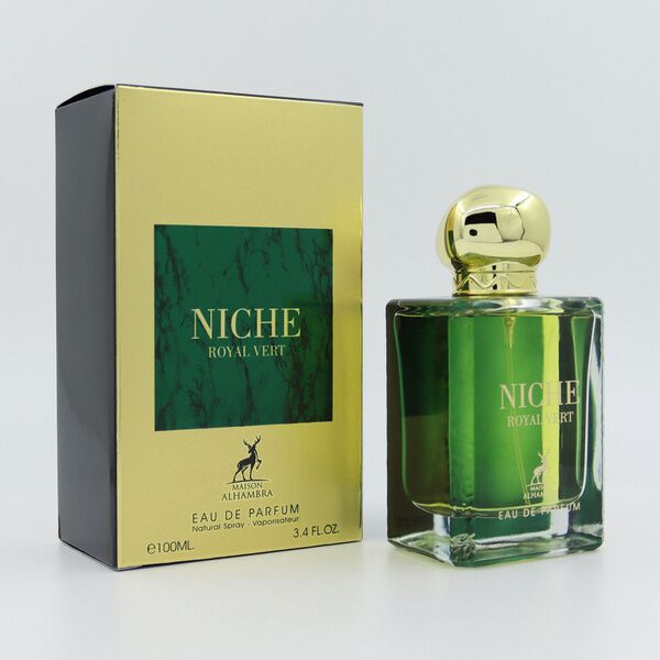 عطر ادکلن نیش رویال ورت میزون الحمراء - Niche Royal Vert Maison Alhambra - بررسی، قیمت و خرید