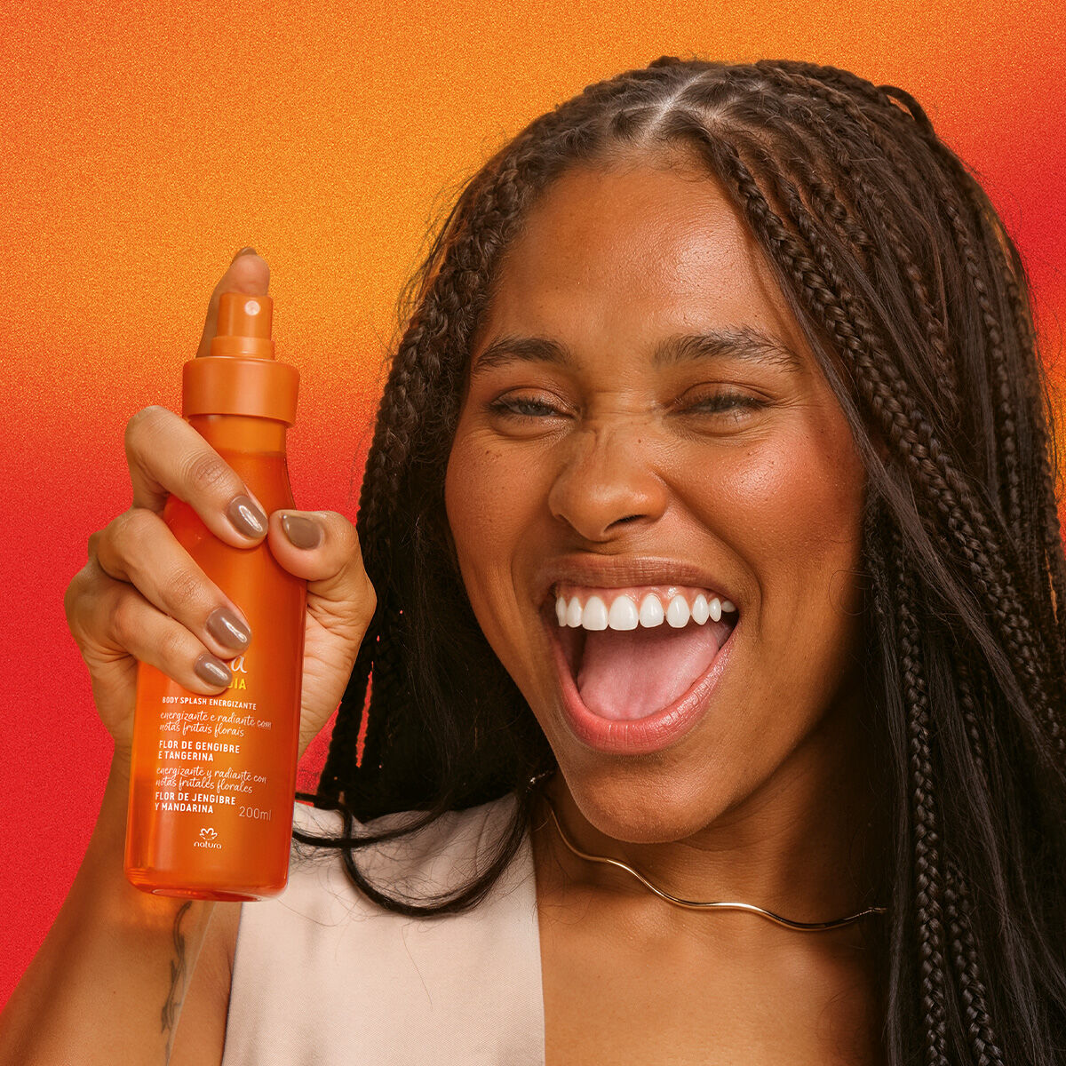 عطر ادکلن انرژیا فلور د جِنجیبر اِ تانجِرینا ناتورا - Energia Flor de Gengibre e Tangerina Natura - بررسی، قیمت و خرید