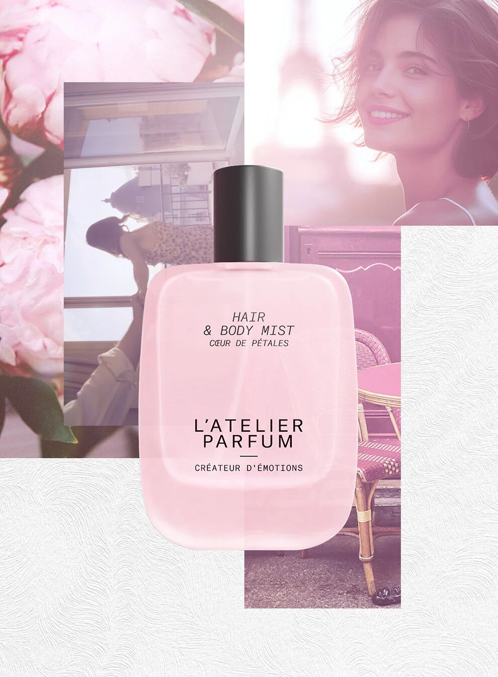 عطر ادکلن کور دو پتال لَتالیر پرفام - Coeur de Petales Hair and Body Mist L'Atelier Parfum - بررسی، قیمت و خرید