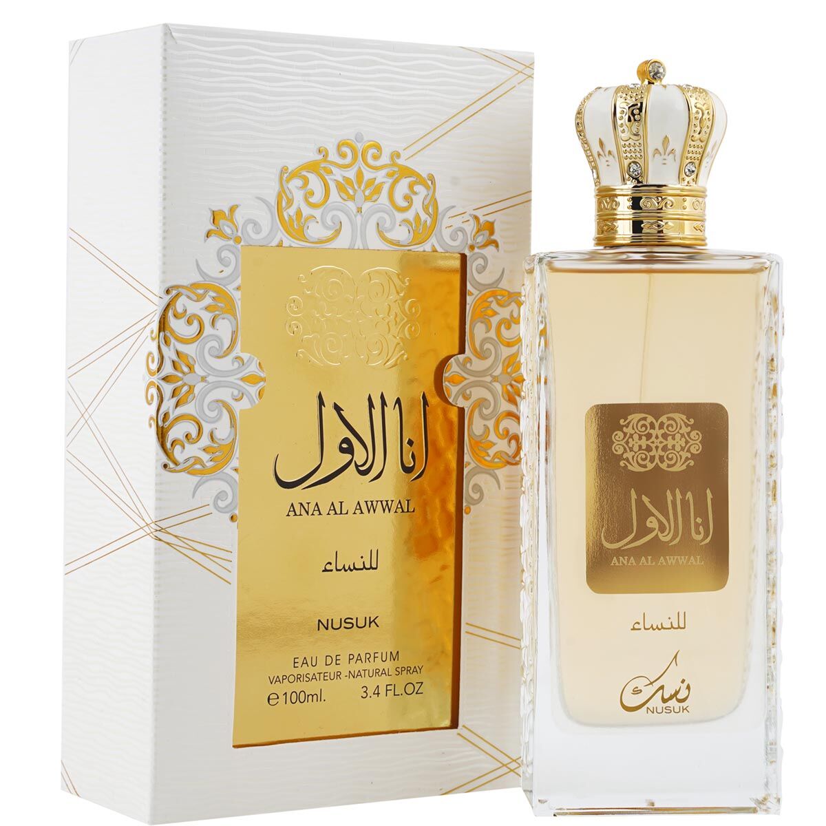عطر ادکلن انا الاول گلدن نُسُک - Ana Al Awwal Golden Nusuk - بررسی، قیمت و خرید