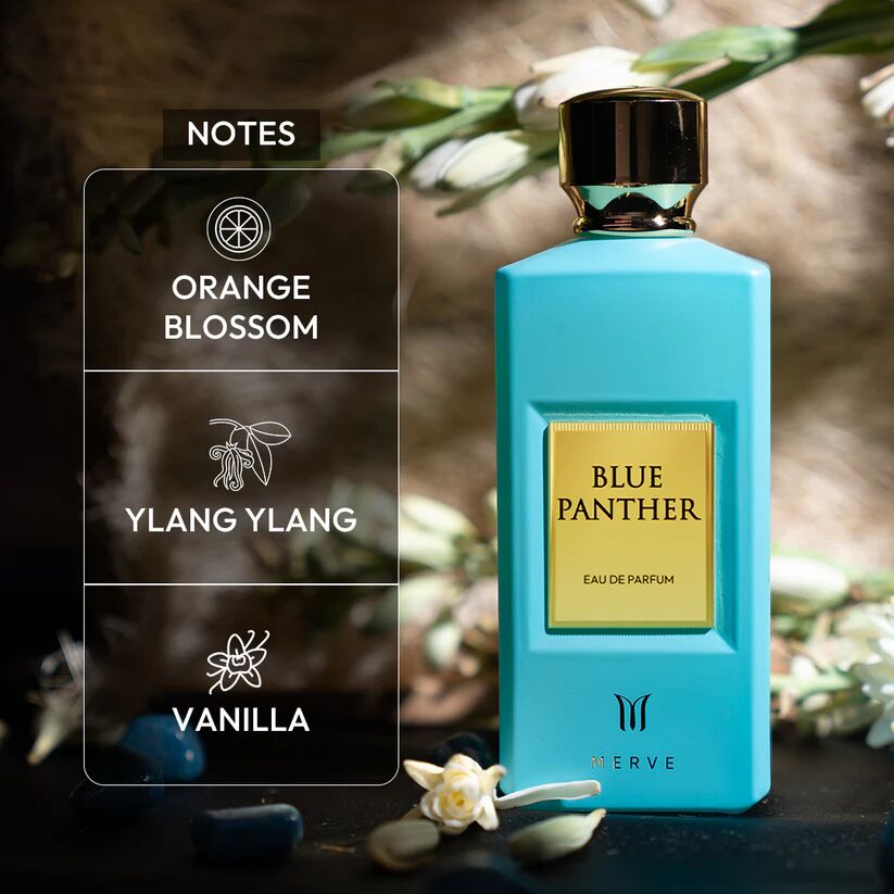 عطر ادکلن بلو پانتر مروه پرفیومز - Blue Panther Merve Perfumes - بررسی، قیمت و خرید