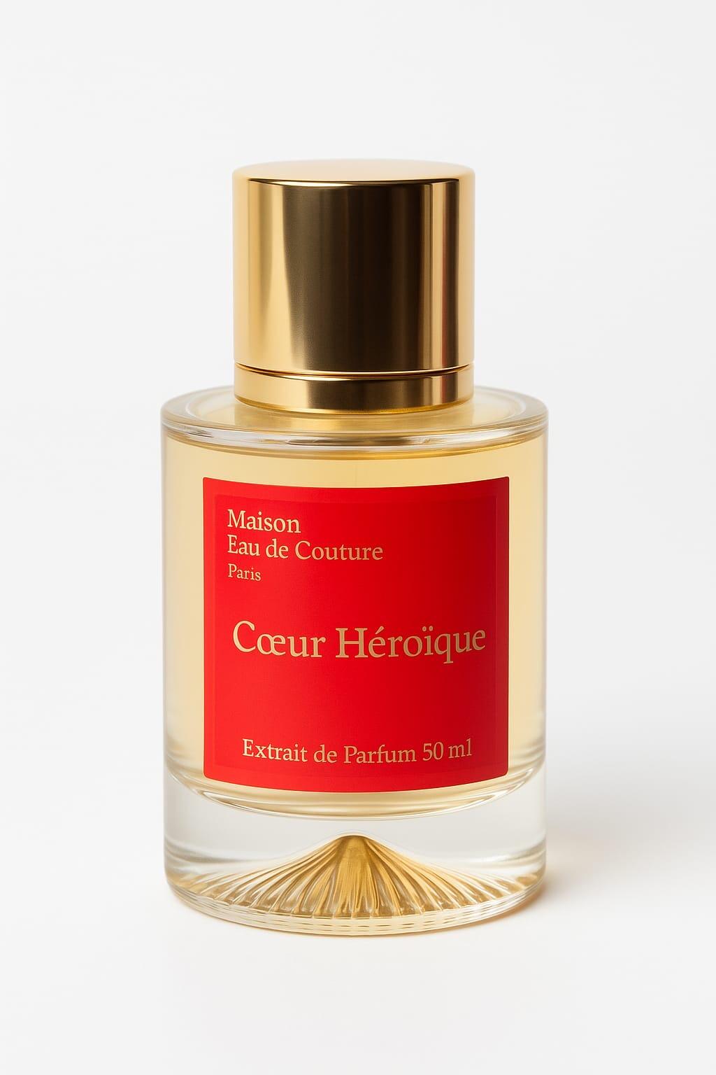 عطر ادکلن کور هروئیک مِیزان او دو کوتور - Coeur Heroique Maison Eau de Couture - بررسی، قیمت و خرید