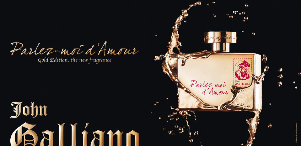عطر ادکلن پغله موا داموغ گلد ادیشن جان گالیانو - Parlez-Moi d'Amour Gold Edition John Galliano - بررسی، قیمت و خرید