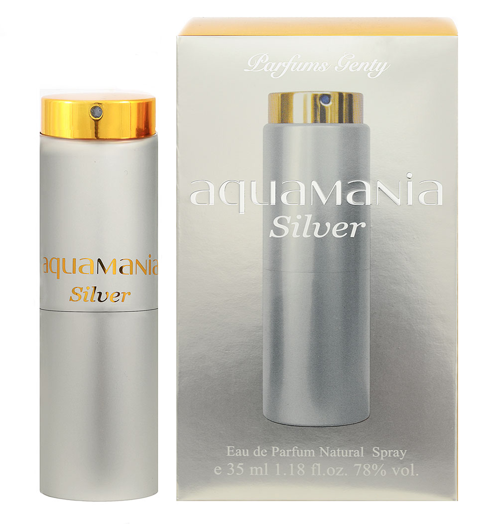 عطر ادکلن آکومنییا سیلور پرفیوم جنتی - Aquamania Silver Parfums Genty - بررسی، قیمت و خرید
