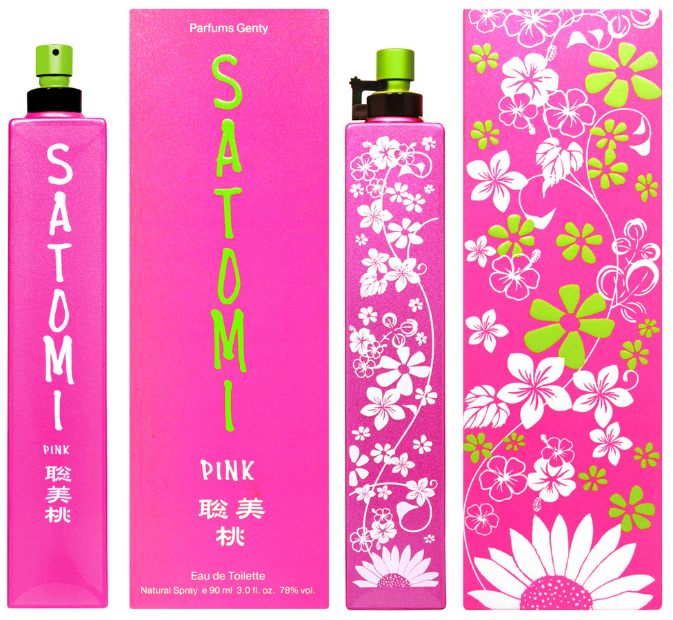 عطر ادکلن ساتومی پینک پرفیوم جنتی - Satomi Pink Parfums Genty - بررسی، قیمت و خرید