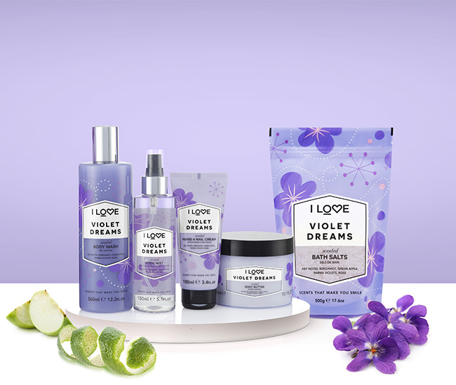 عطر ادکلن وایولت دریمز آی لاو - Violet Dreams I LOVE - بررسی، قیمت و خرید