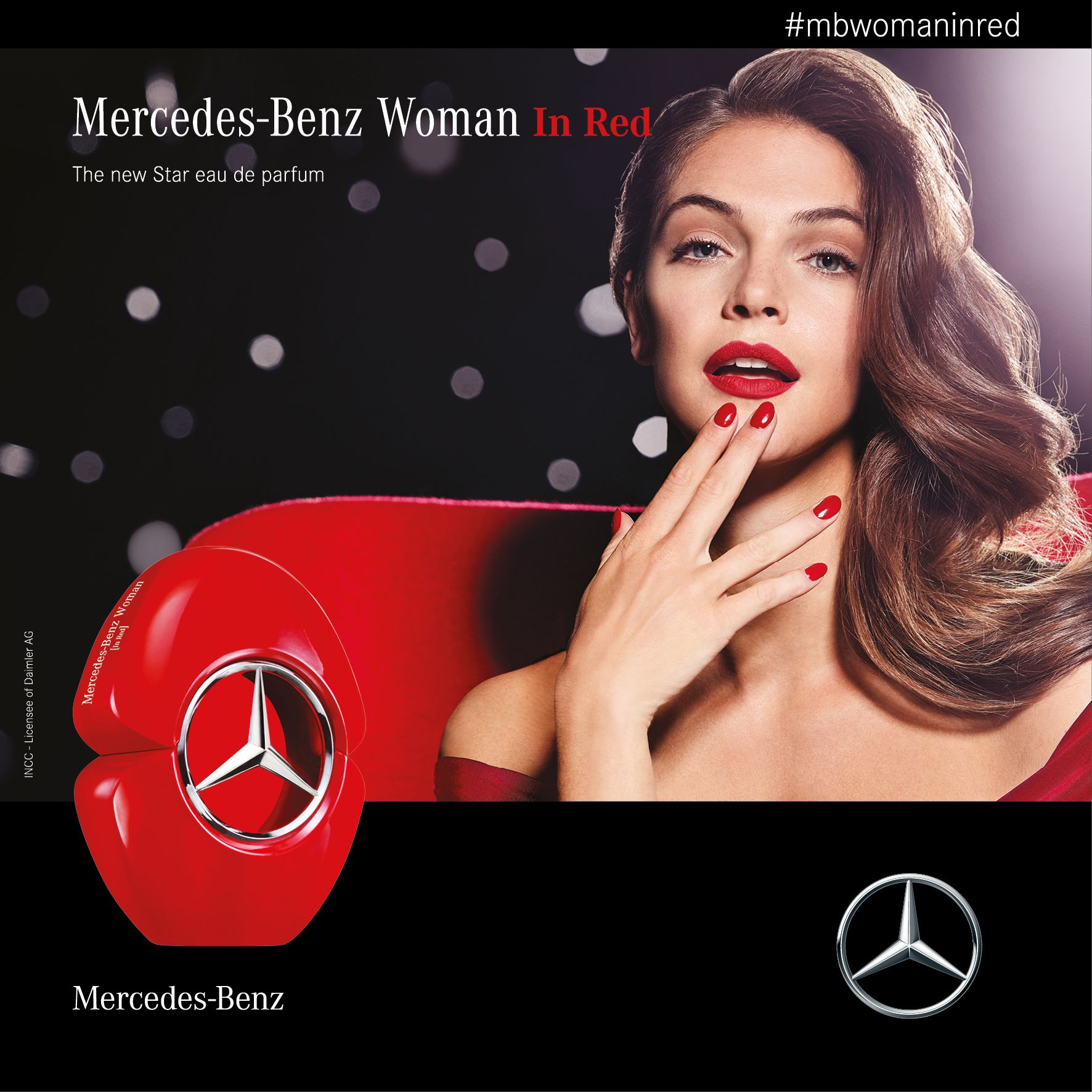 عطر ادکلن مرسدس بنز وومن این رد مرسدس بنز - Mercedes-Benz Woman In Red Mercedes-Benz - بررسی، قیمت و خرید