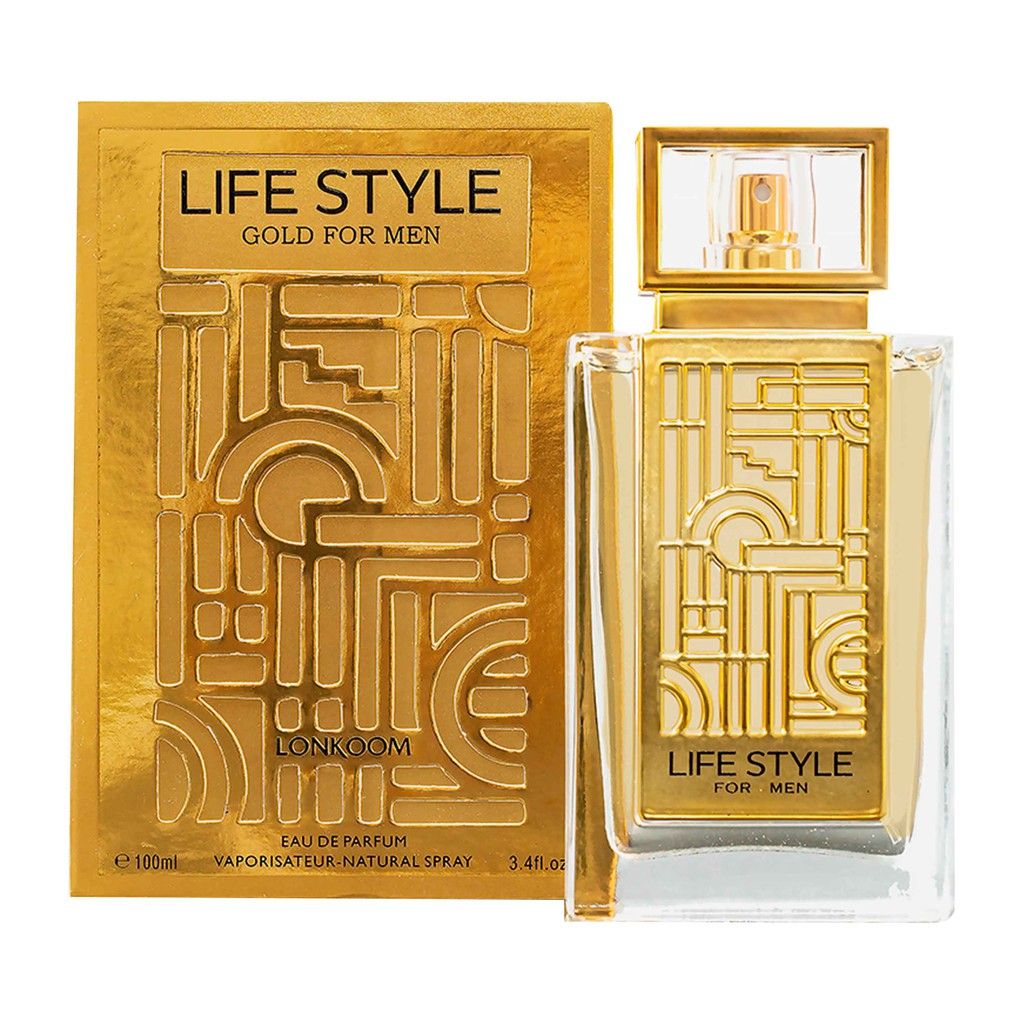 عطر ادکلن لایف استایل گلد فور من لونکوم پرفیوم - Life Style Gold For Men Lonkoom Parfum - بررسی، قیمت و خرید
