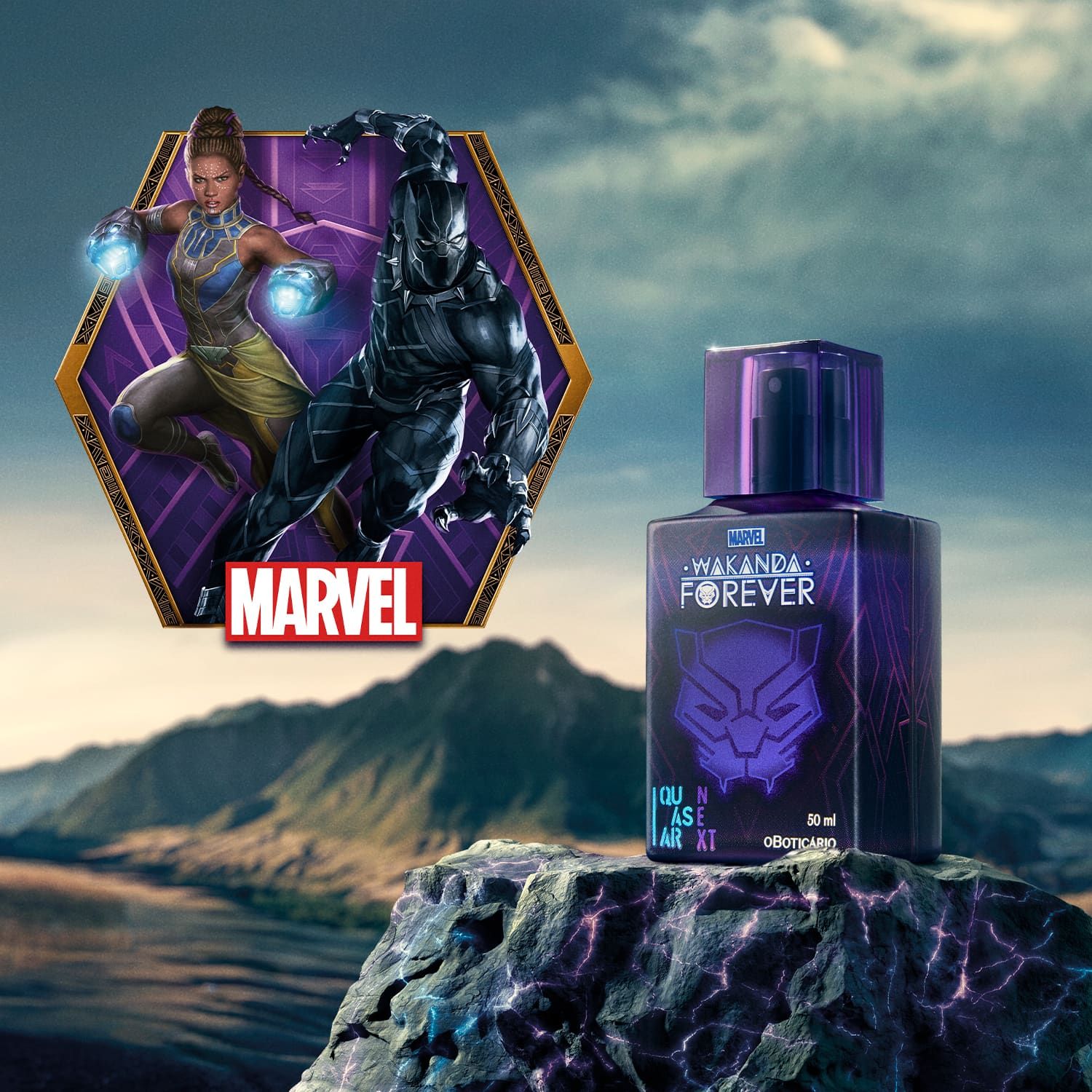 عطر ادکلن کوئزار نکست واکاندا فوراور اُ بوتیکاریو - Quasar Next Wakanda Forever O Boticário - بررسی، قیمت و خرید