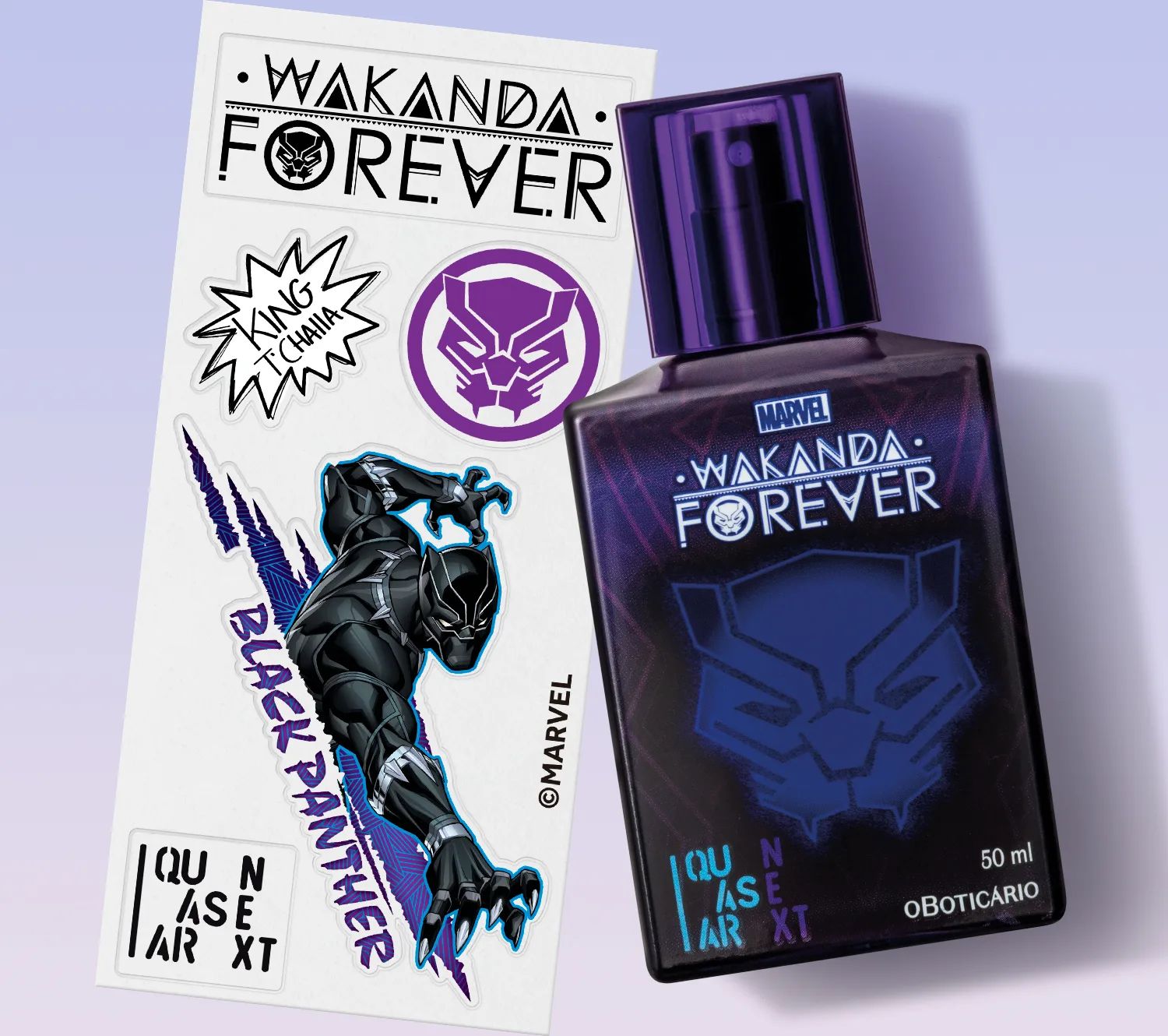 عطر ادکلن کوئزار نکست واکاندا فوراور اُ بوتیکاریو - Quasar Next Wakanda Forever O Boticário - بررسی، قیمت و خرید
