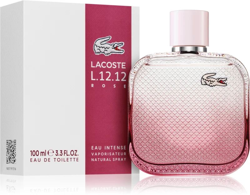 عطر ادکلن ال دوازده دوازده رز او اینتنس لاکست فراگرنسز - L.12.12. Rose Eau Intense Lacoste Fragrances - بررسی، قیمت و خرید